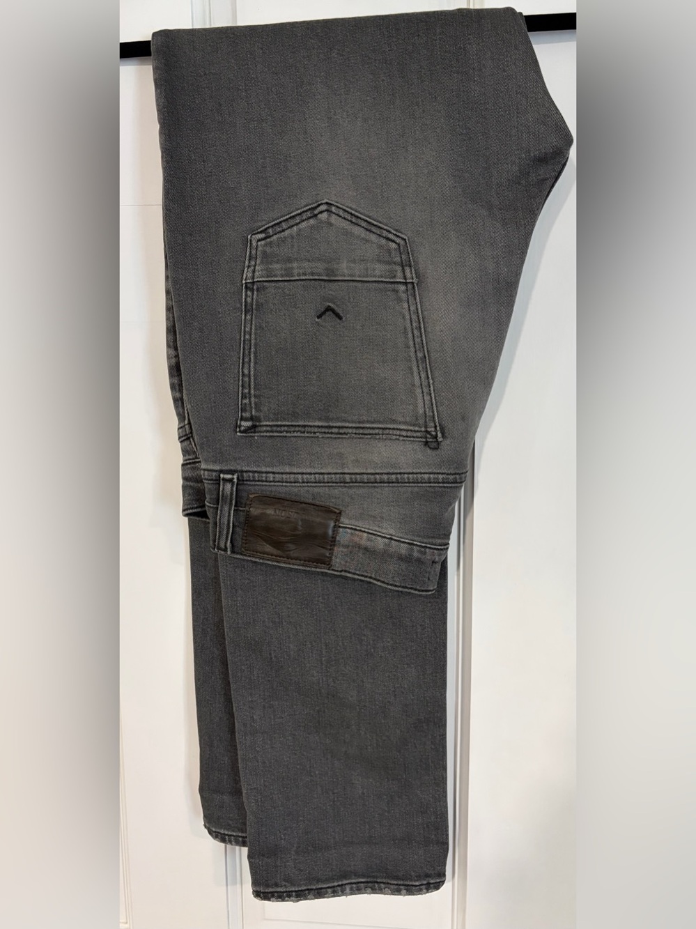 Hudson Men's Gray Jeans -  Blake Slim Straight. 33X32